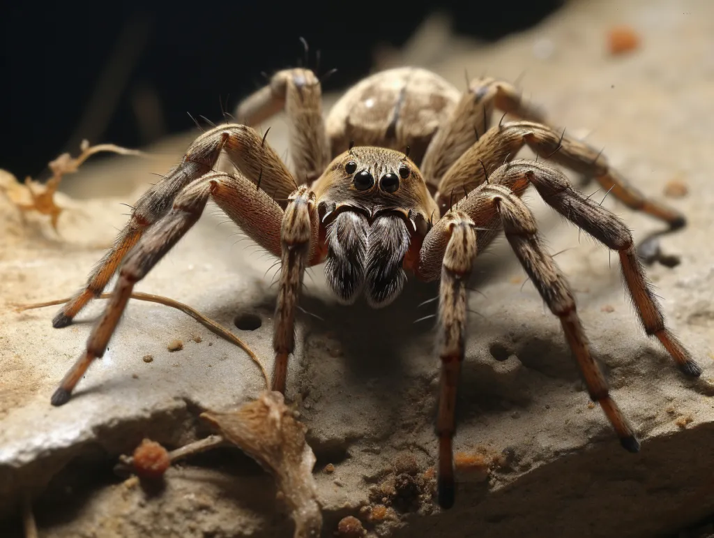 21270 tarantula eyes close up
