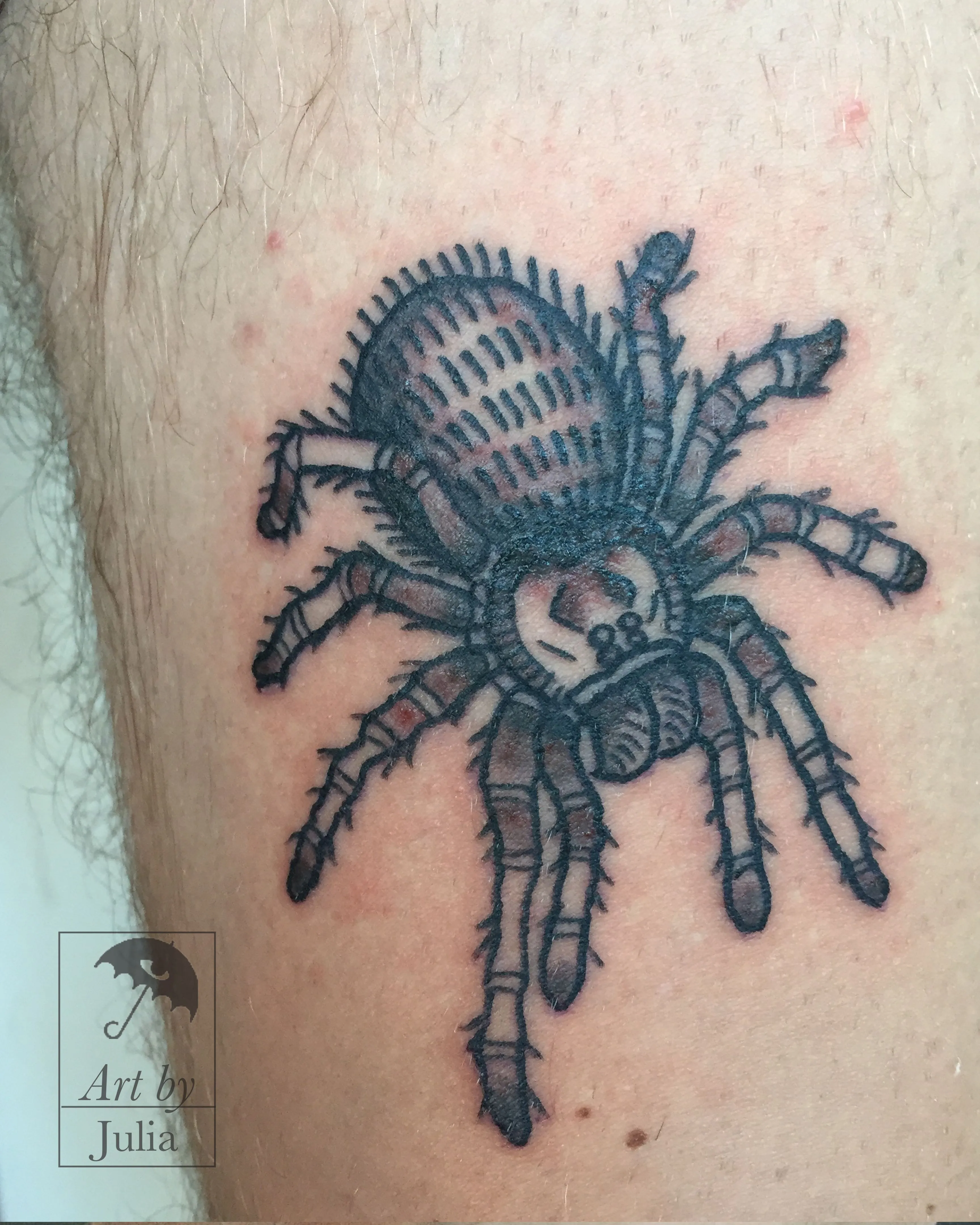 21306 tarantula tattoo arm