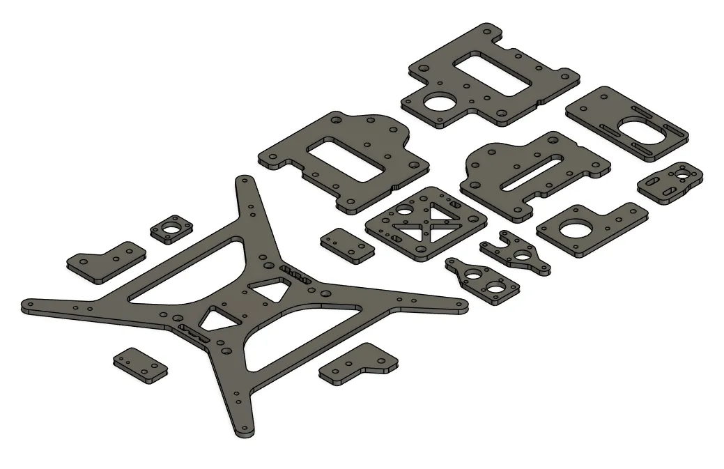 21309 tevo tarantula aluminum parts overview