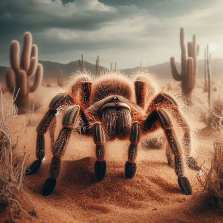 21338 desert blonde tarantula male 3