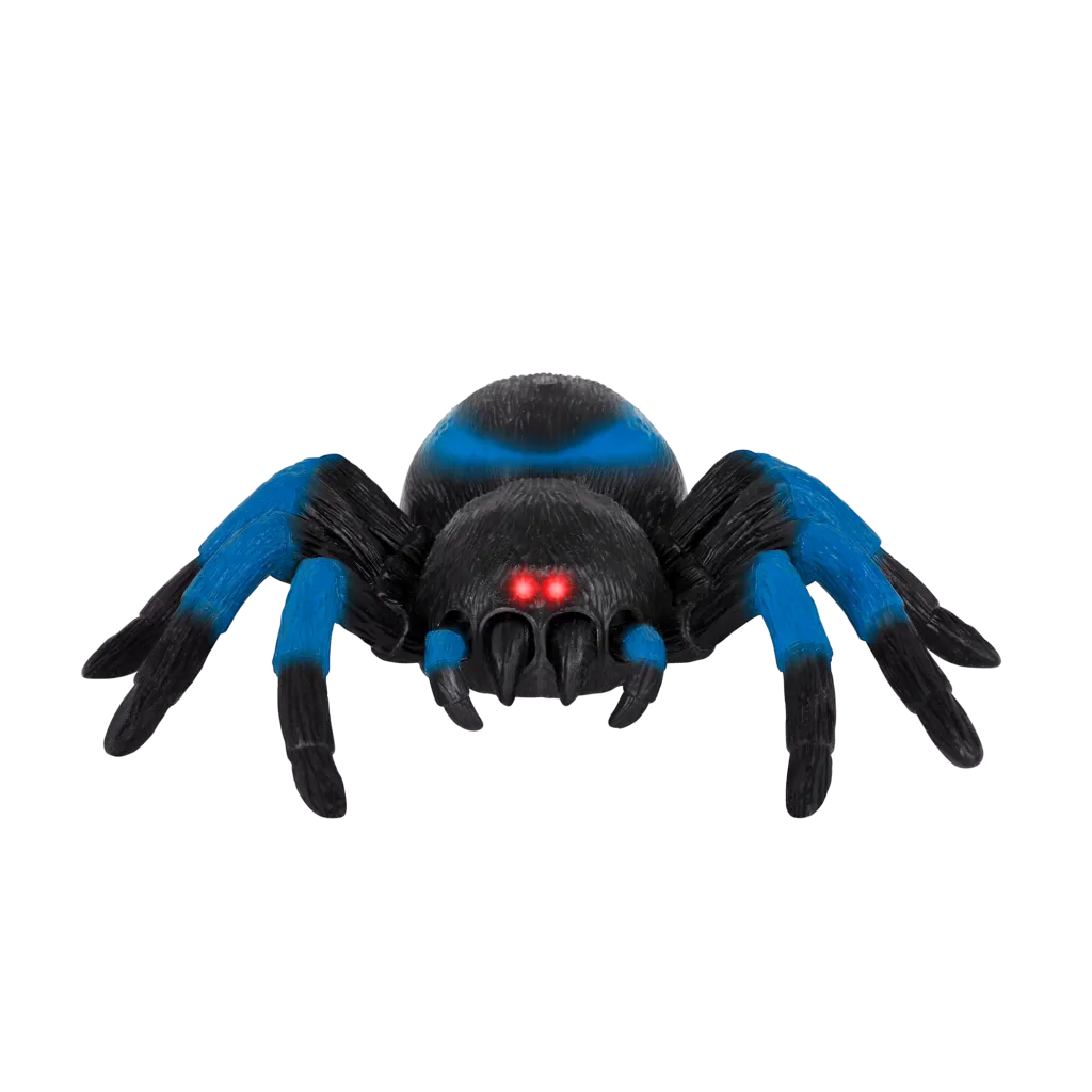 21359 blue tarantula feeding